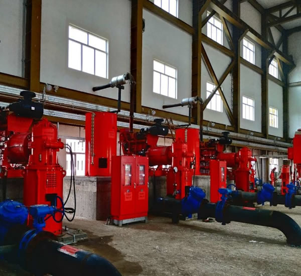 宁夏宝丰能源立式长轴消防泵项目